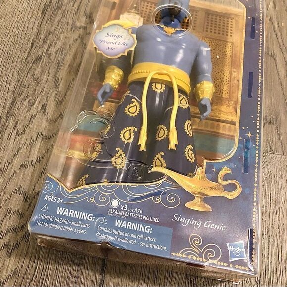 NWT Disney Aladdin Singing Genie -12'' Action Figure Doll - Friend Like Me New. - Picture 3 of 4
